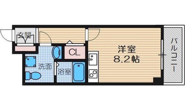 プラスコート西豊川の物件間取画像